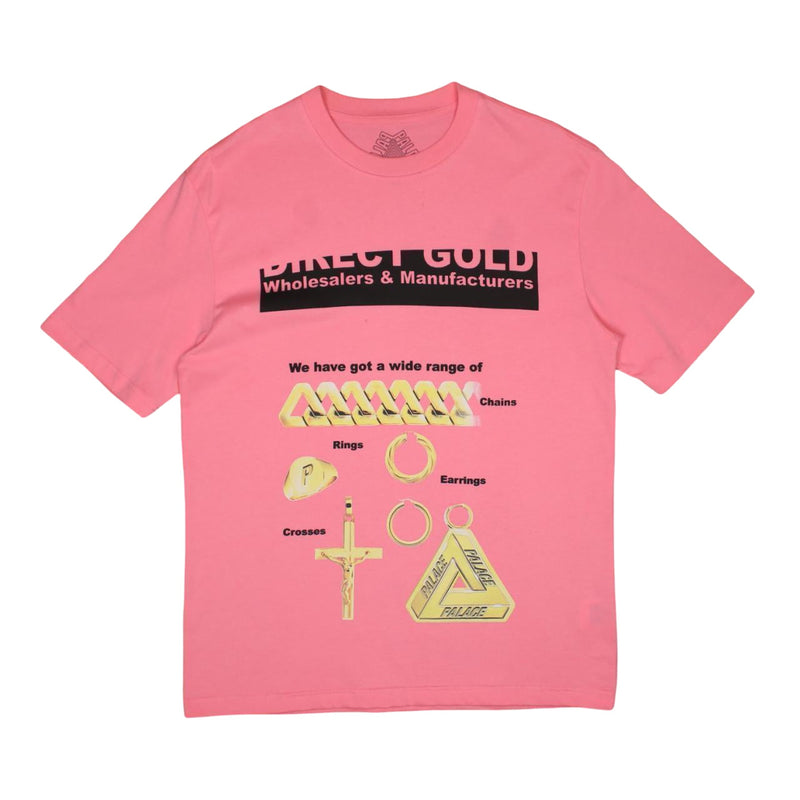 Palace Hatton T-Shirt in Pink, back