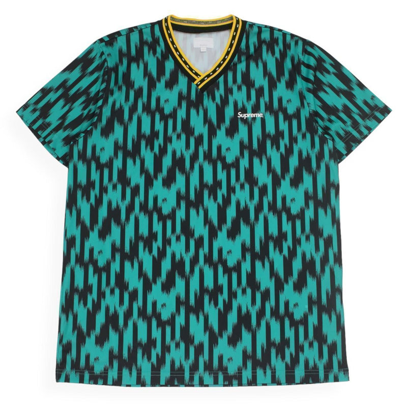 Supreme Striker Soccer Jersey in Green, front