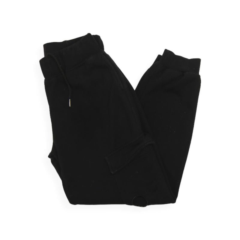 C.P. Company Lens Sweatpants in Black, front